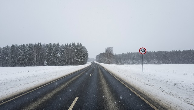 Мамадыш трактында максималь тизлекне 60 км/сәгатькә кадәр киметкәннәр