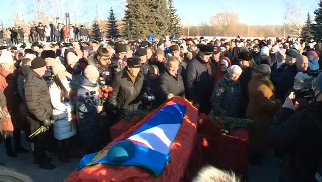 Украинада махсус операция барышында һәлак булган Илнур Сибгатуллин белән хушлаштылар