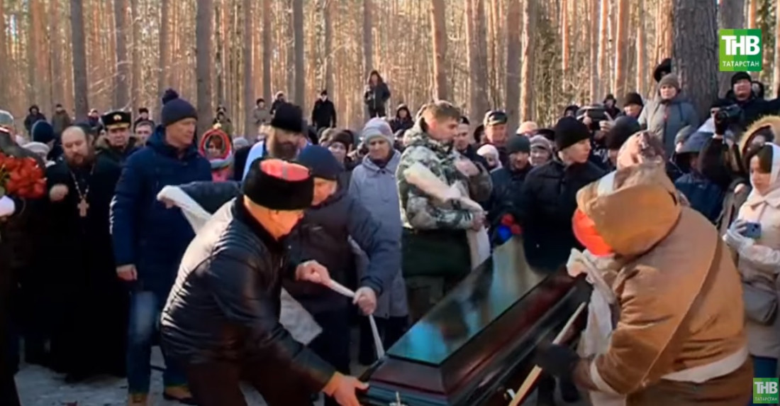 Украинадагы махсус хәрби операциядә һәлак булган Дмитрий Софронов белән хушлаштылар