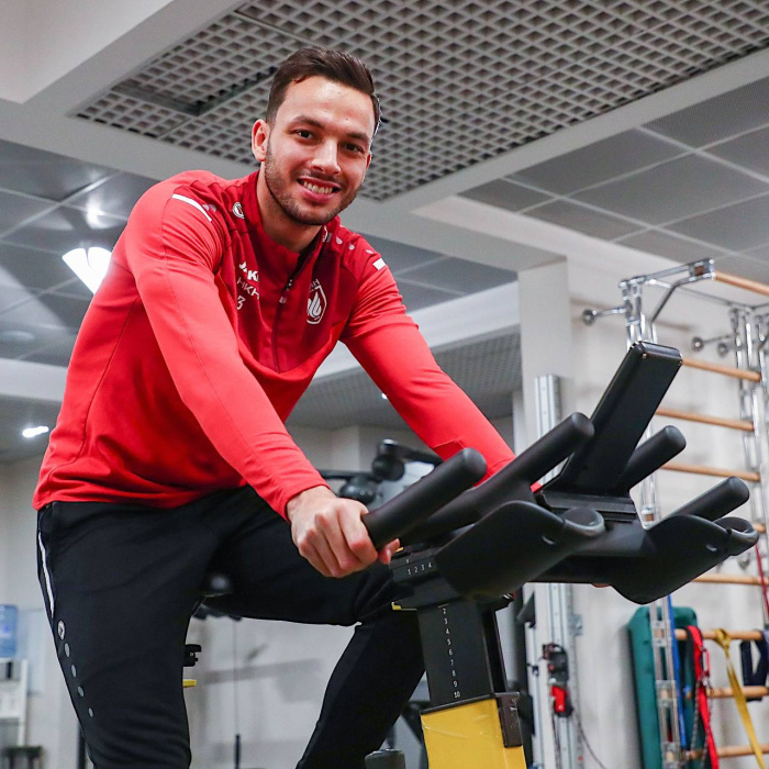 Тальби вернулся в расположение «Рубина»