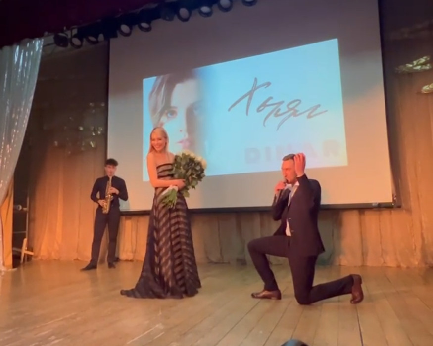 ТНВ алып баручысы Эльвира Фазлыевага тәкъдим ясадылар 