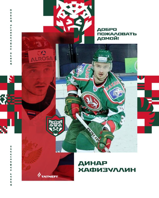 Сакчы Динар Хафизуллин "Ак Барс"ка кайта