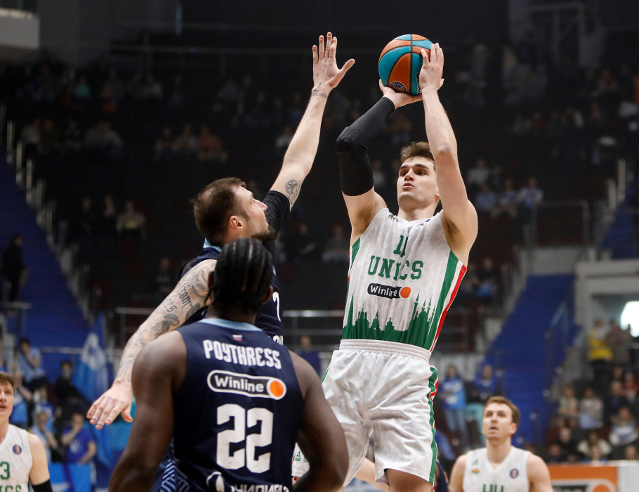 УНИКС выиграл первый матч серии с «Зенитом»