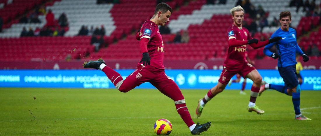 «Рубин» обыгрывает «Уфу» после первого тайма