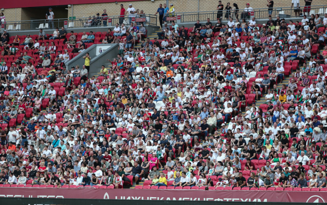 Матч «Рубина» снова стал самым посещаемым в Первой лиге