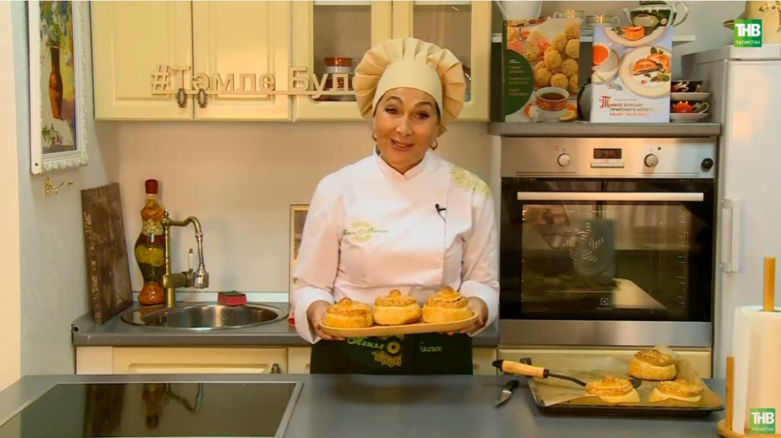 Кабак белән баклажаннан вак бәлеш рецепты - видео