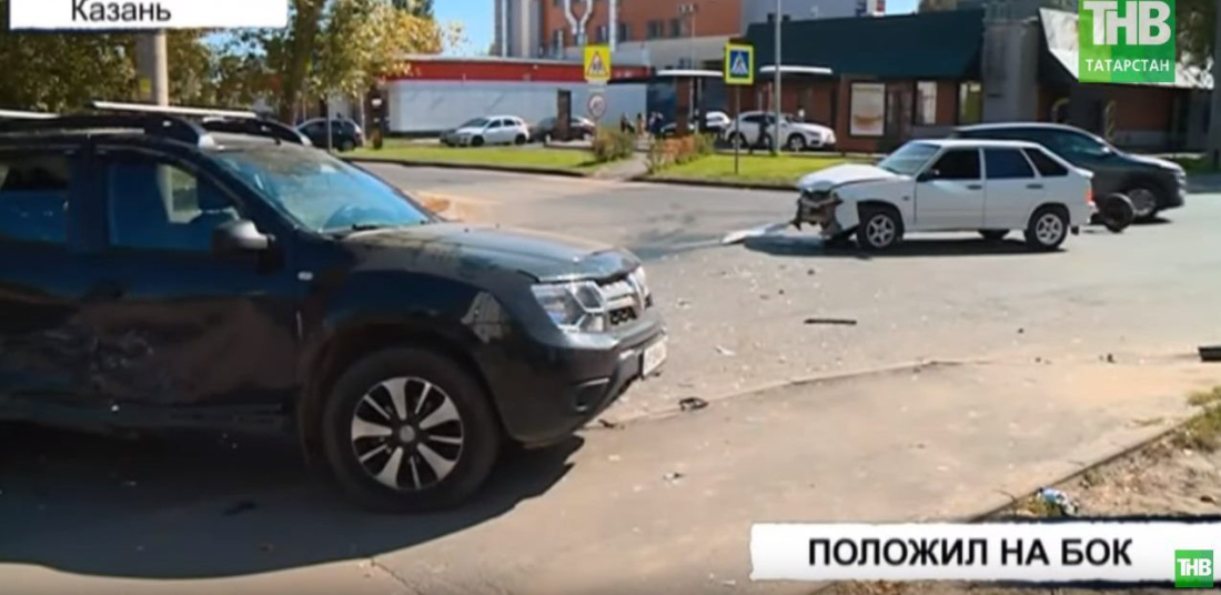 Годовалый ребенок и его мать попали в больницу в результате ДТП (ВИДЕО)