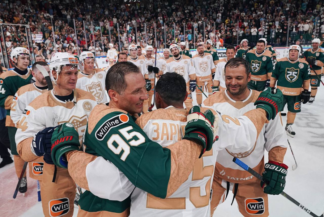 Данис Зариповның хушлашу матчы - Казанда зур хоккей бәйрәме ничек узды?