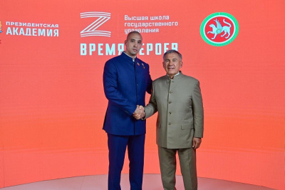 Минниханов стал наставником на федеральной программе «Время героев»