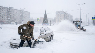 Татарстанда һава торышының бик начар булуы сәбәпле шәхси автомобильдә юлга чыкмаска чакырдылар