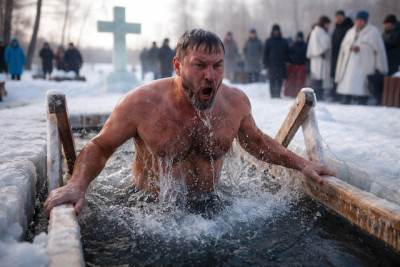 Как не заболеть после купания в проруби, рассказали жителям Татарстана 
