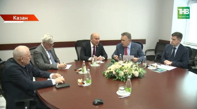 ТНВның иҗат командасы Марат Әхмәтовка яңа проектларын тәкъдим итте