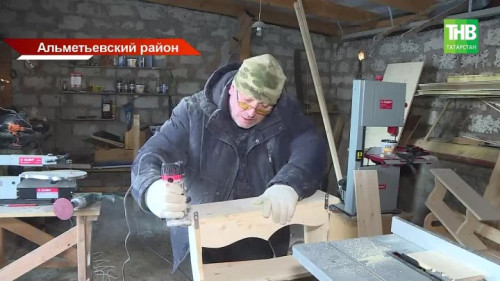 После фронта — своё дело: ветеран СВО открыл мастерскую в Татарстане