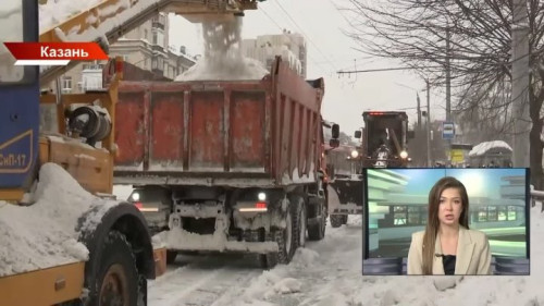 Снега — как за всю прошлую зиму: в Казани подвели итоги «Бурана»