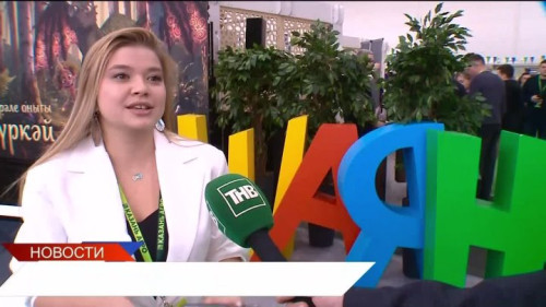 ШАЯН ТВ громко заявил о себе на «Казань Агро»: Минниханову показали новый мультсериал
