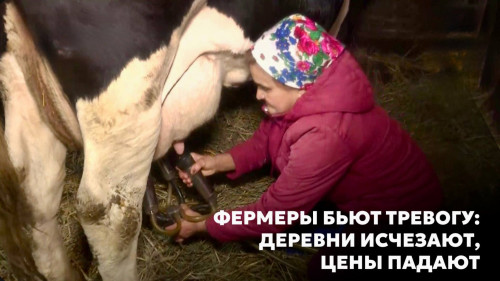 Фермеры бьют тревогу: деревни исчезают, цены падают
