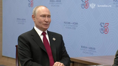 «Все на самом лучшем международном уровне»: Путин поблагодарил Минниханова за саммит в Казани