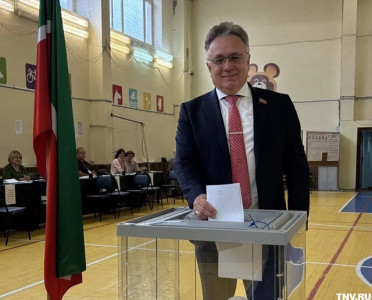 Гендиректор ТНВ Ильшат Аминов отдал свой голос на выборах депутатов Госдумы