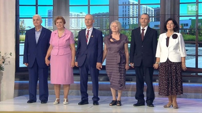 50 лет вместе: на ТНВ торжественно зарегистрировали три пары, отметившие золотую свадьбу