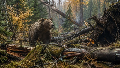 Эксперт объяснил, как медведи выбирают место для спячки