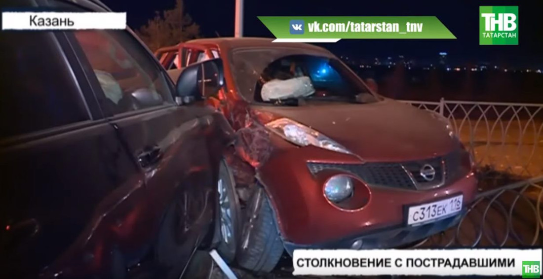 В Казани автоледи и ее 4-летний сын пострадали в страшной аварии (ВИДЕО)