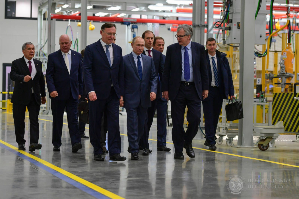 Каждый квартал в Татарстане: президент России Владимир Путин посетил Челны в честь 50-летия КАМАЗа (ВИДЕО)