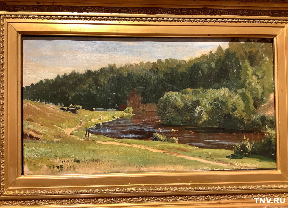 Отец русского пейзажа в Казани: в кремле представили работы раннего Шишкина