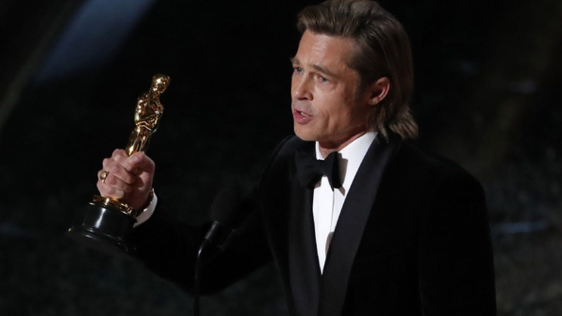 "Однажды в Голливуде" подарил Брэду Питту первого "Оскара" в карьере актера 