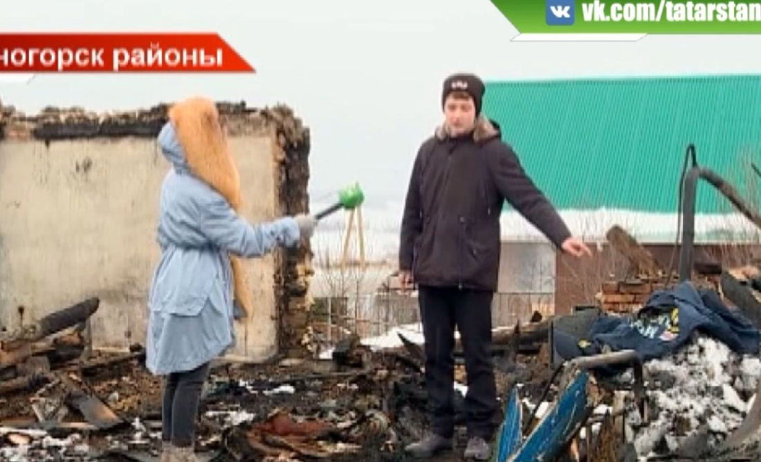 Лениногорскида 14 яшьлек малай күршесен ут чорнаган йорттан алып чыгып, аның гомерен саклап кала