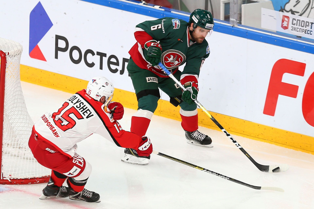 «Автомобилист» не может обыграть «Ак Барс» 5 матчей подряд