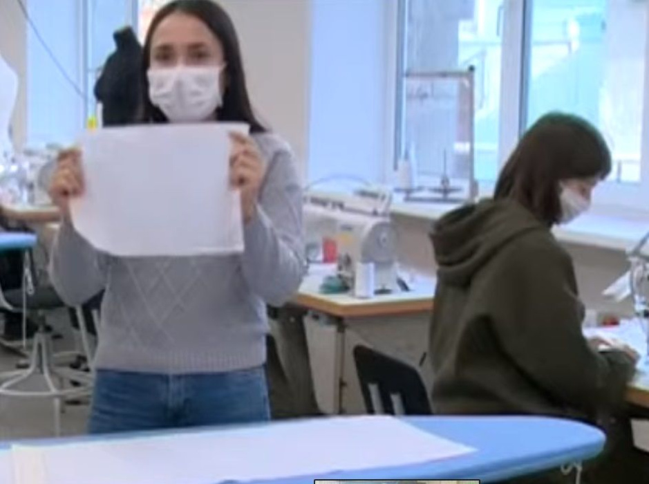 «Маски от масс»: в Казани студенты сели за швейные машинки