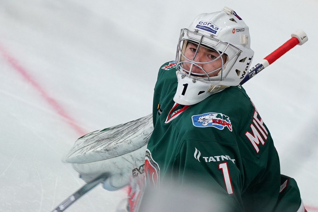 Мифтахов из «Ак Барса» попал в топ-5 драфта НХЛ среди европейский вратарей