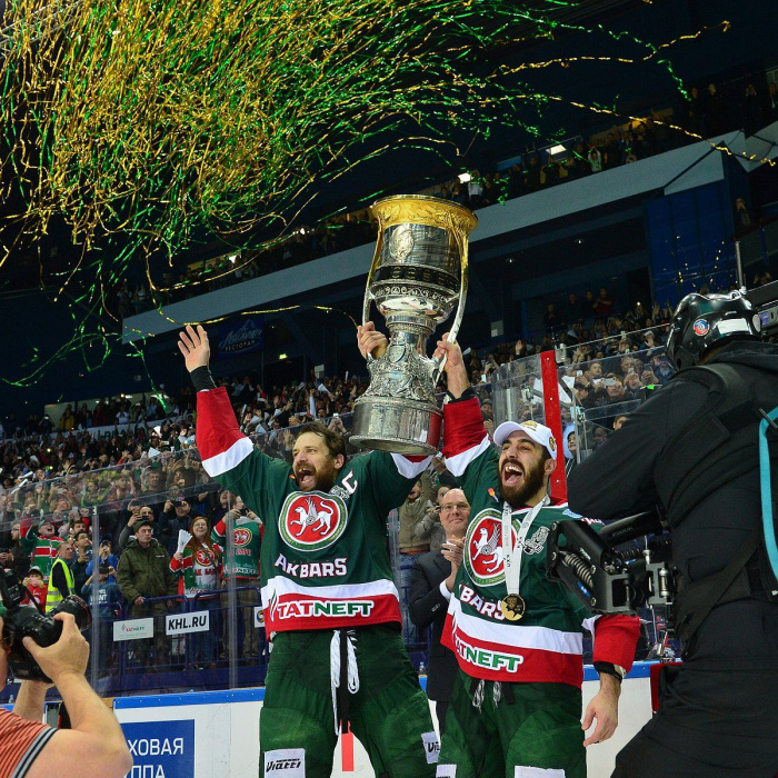 22 апреля 2018 года «Ак Барс» в третий раз выиграл Кубка Гагарина