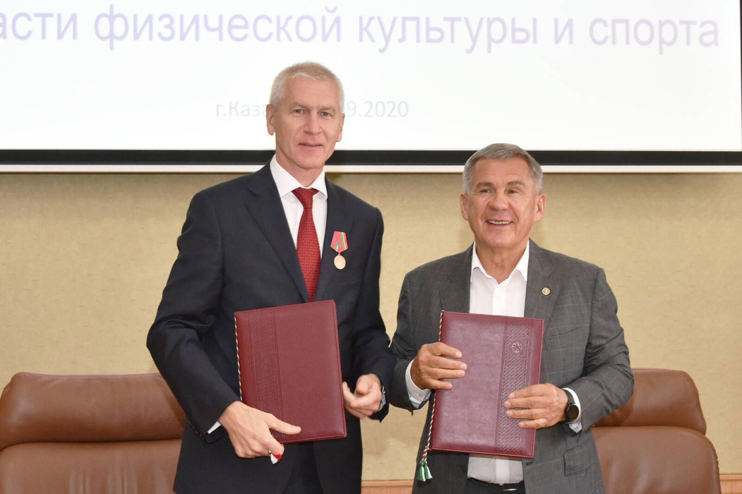 Минниханов открыл пять спортивных объектов в Татарстане