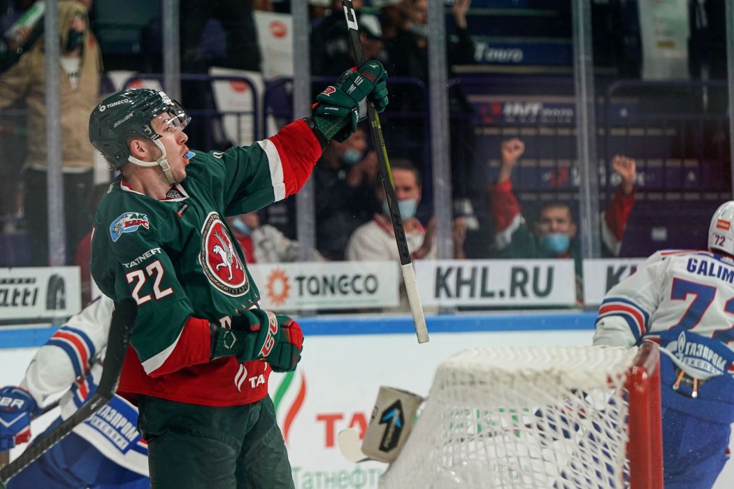 Станислав Галиев отметил прогресс в игре «Ак Барса»