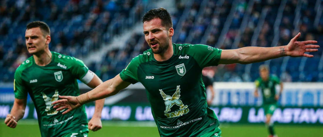 «Рубин» разгромил «Арсенал» в Казани