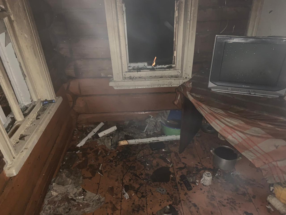 На пожаре Тетюшском районе Татарстана погиб мужчина