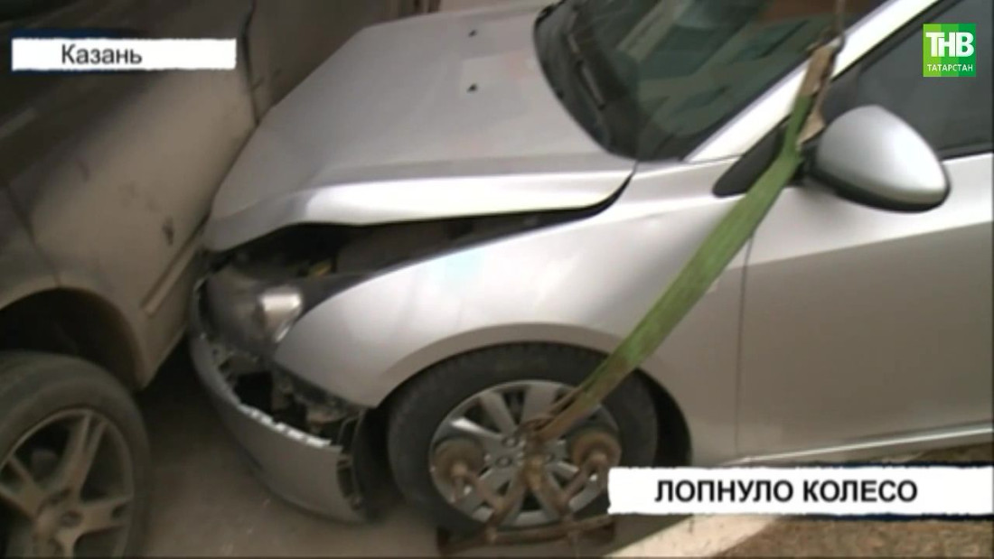 В Казани «Шевроле Круз» влетел в микроавтобус 