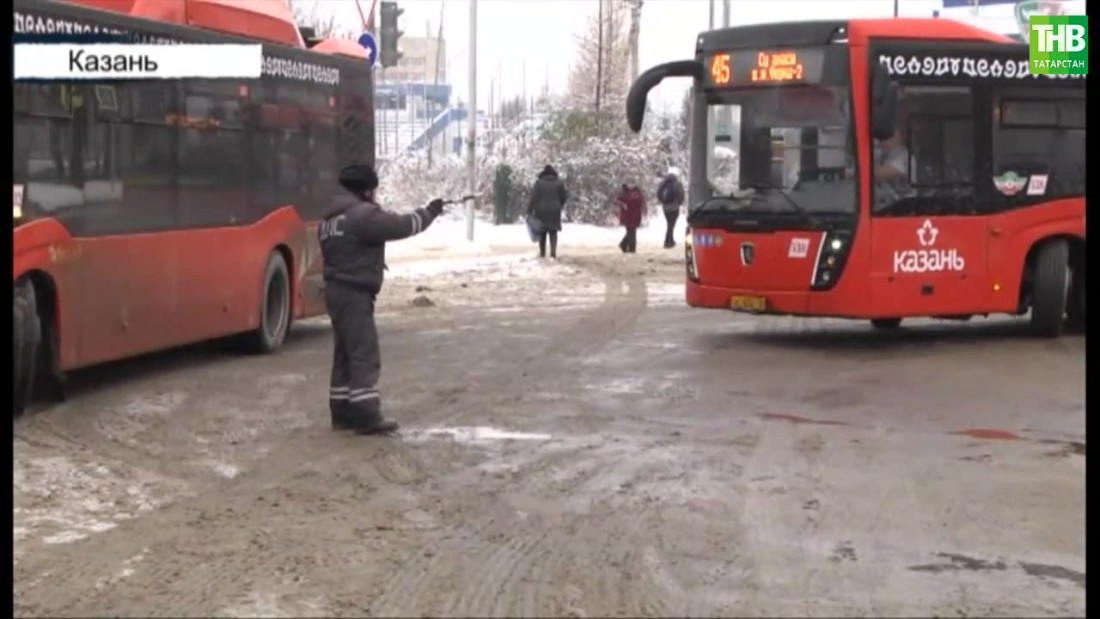 Автоинспекторы Казани начали усиленную проверку водителей автобусов