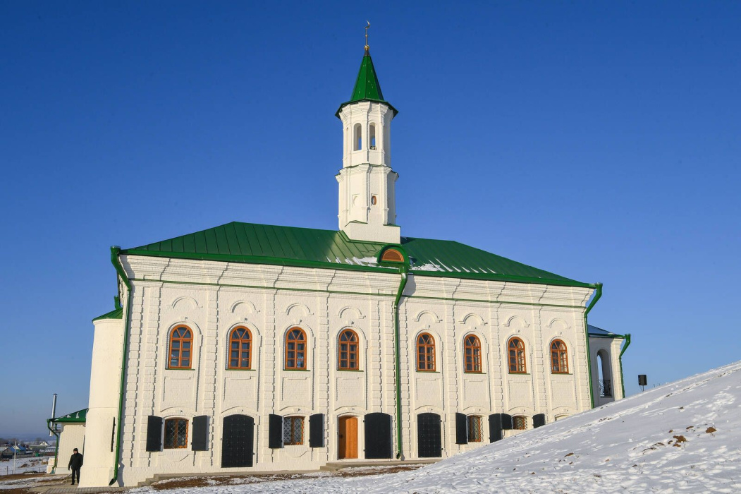В Татарстане после реставрации открыли старинную каменную мечеть
