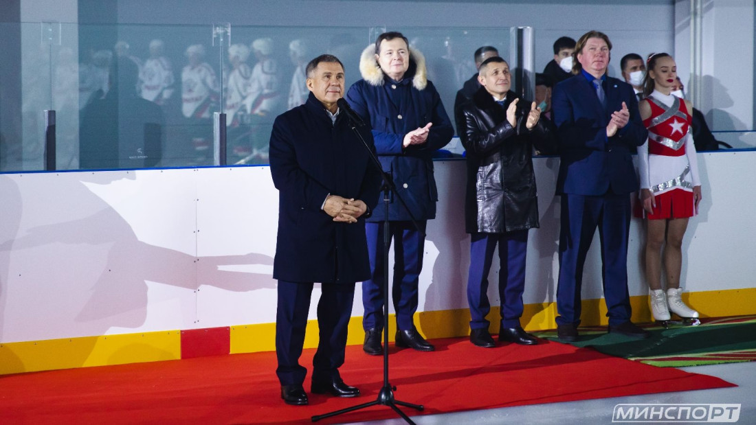 Минниханов открыл 5 спортивных объектов в Татарстане