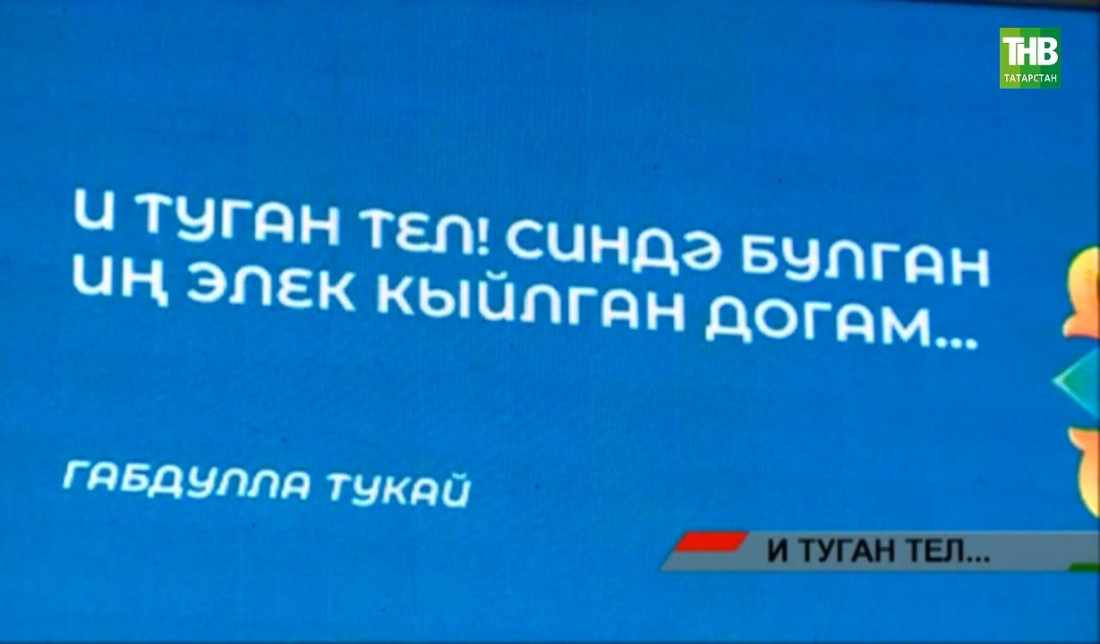 Туган телләр һәм халыклар бердәмлеге елы