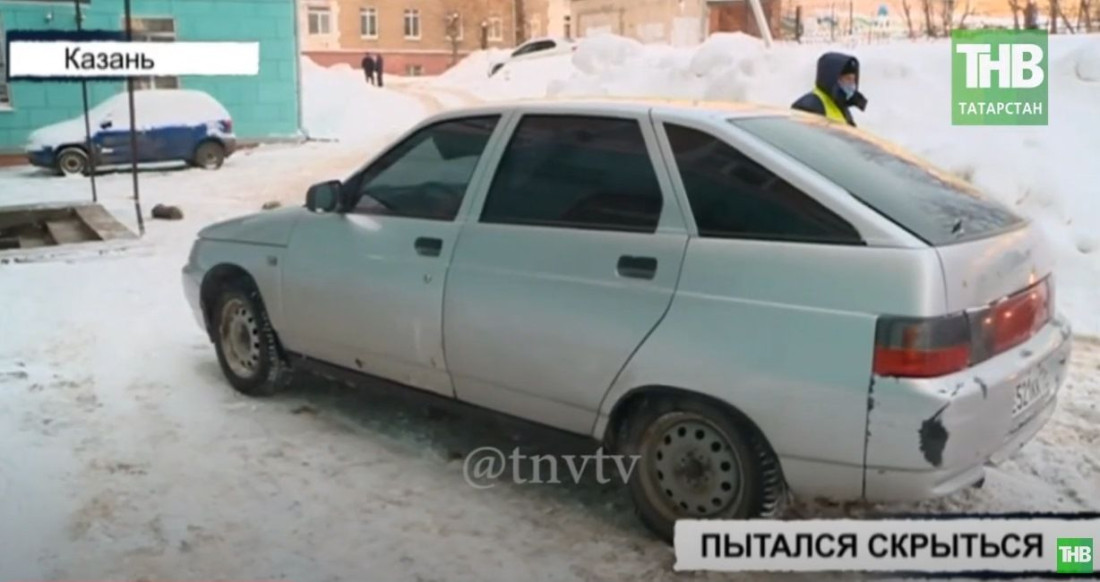 Сотрудники ГИБДД устроили погоню за «Ладой» в Казани