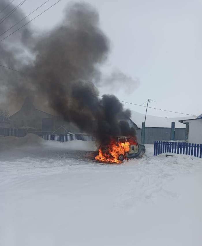 В Татарстане на ходу вспыхнула «Ока»