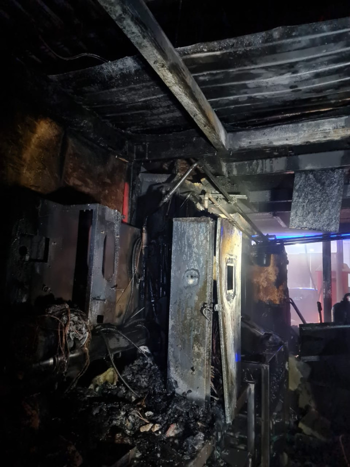 В Казани вспыхнула автомойка самообслуживания