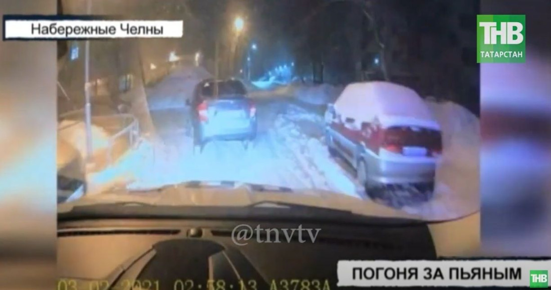 В Челнах автоинспекторы развернули погоню за пьяным водителем "Лады"