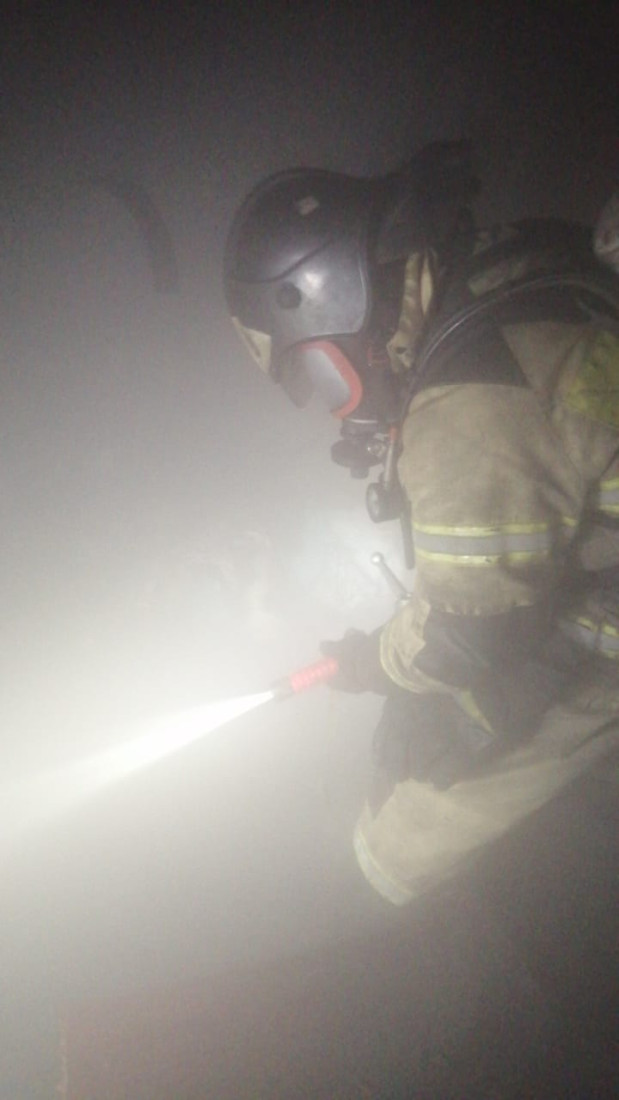 В Нижнекамске из горящего дома спасли 14 человек