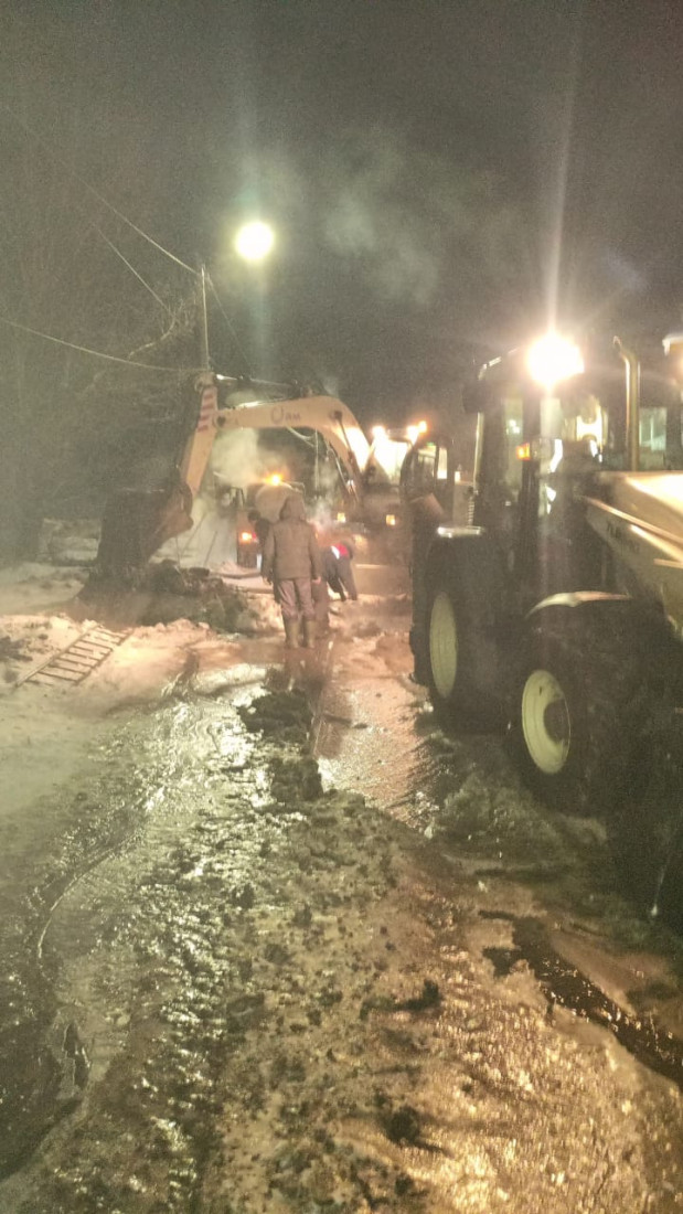 В Чистополе из-за прорыва трубопровода без воды остались 32,5 тысячи человек