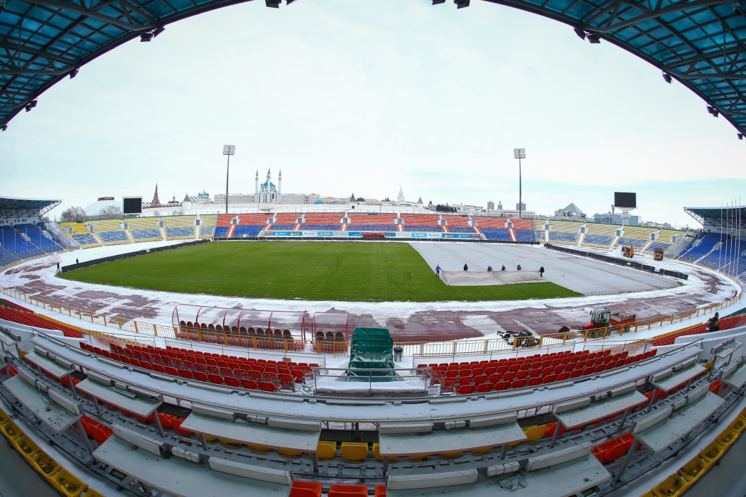 «Стыд и срам «Ак Барс Арене»: газон Центрального в Казани вошел в тройку лучших в России