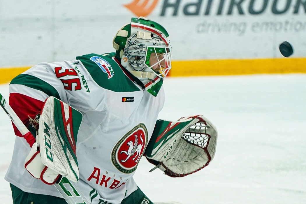 Рейдеборн сыграет в воротах «Ак Барса» в матче против «Салавата Юлаева»